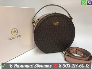 Сумка Michael Kors Delaney medium коричневая