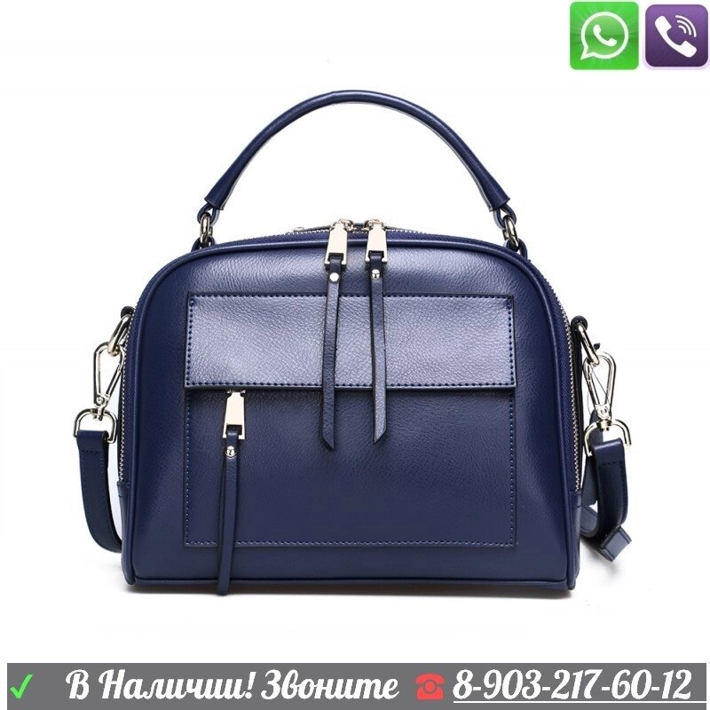 Сумка Mironpan 16018 саквояж Синий от компании Интернет Магазин брендовых сумок и обуви - фото 1