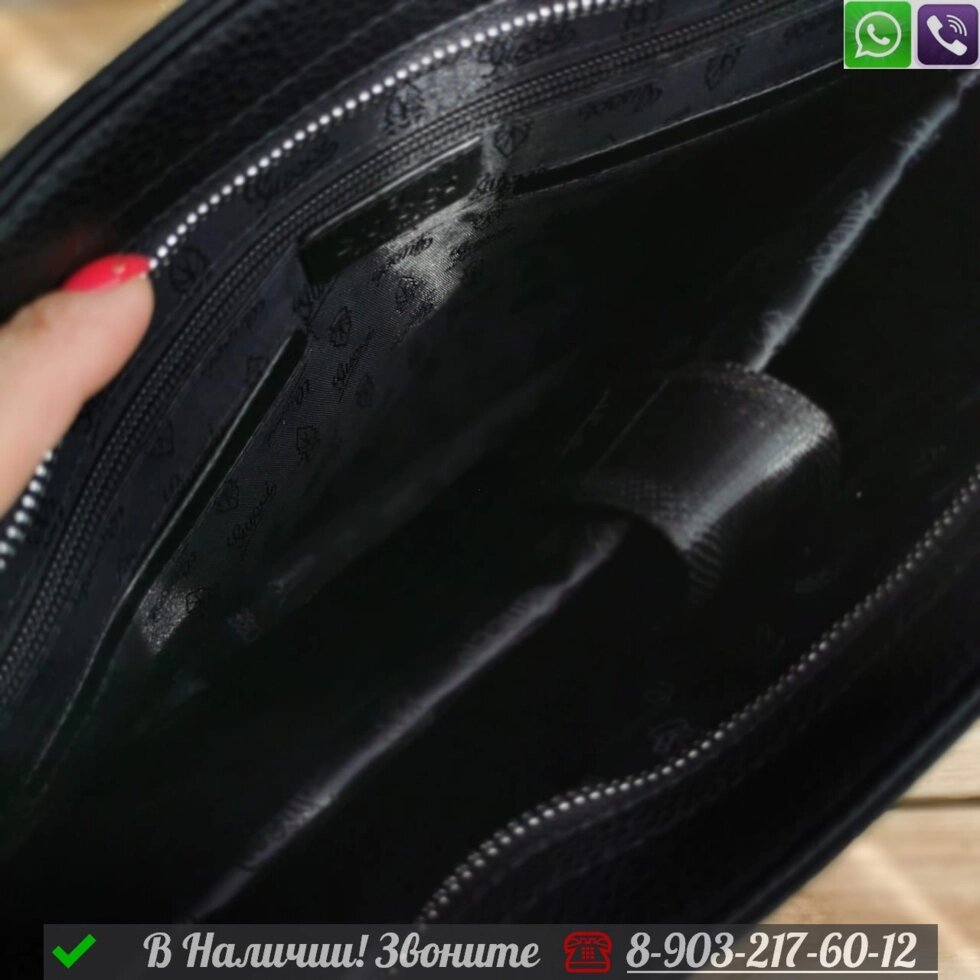 Сумка Prada Pocket черная от компании Интернет Магазин брендовых сумок и обуви - фото 1
