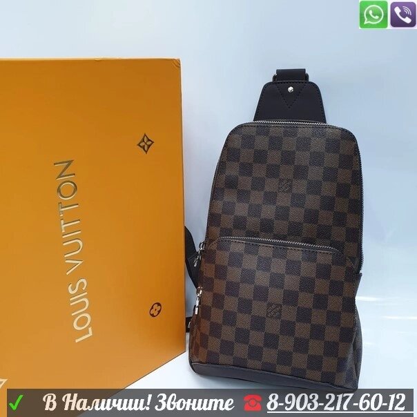Сумка слинг Louis Vuitton Sling Avenue от компании Интернет Магазин брендовых сумок и обуви - фото 1