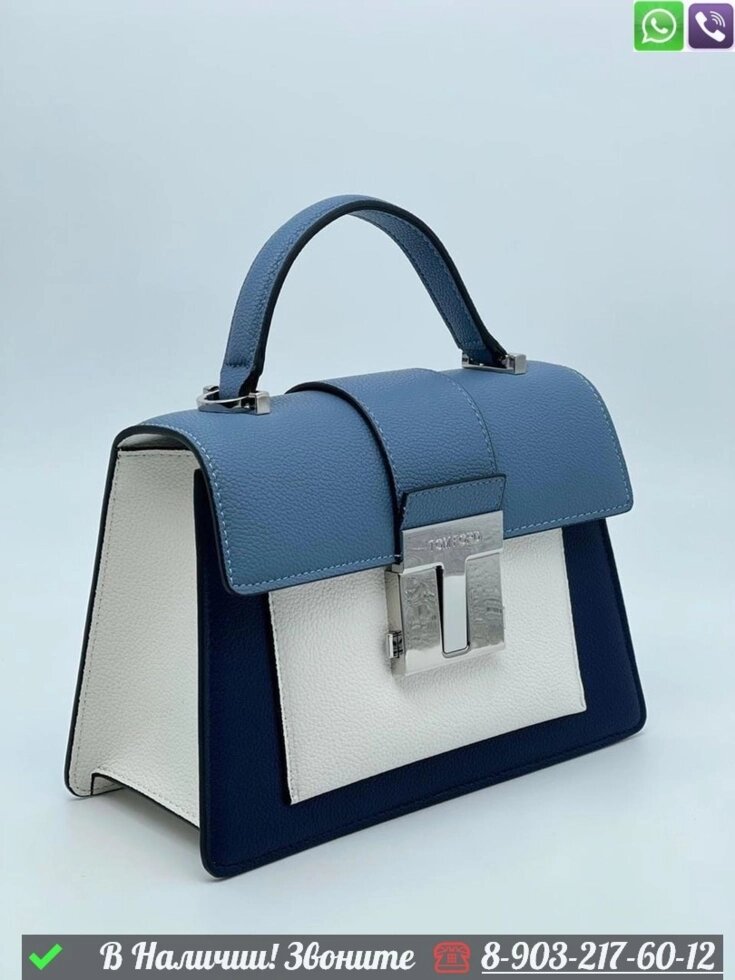 Сумка Tom Ford 001 Голубой от компании Интернет Магазин брендовых сумок и обуви - фото 1