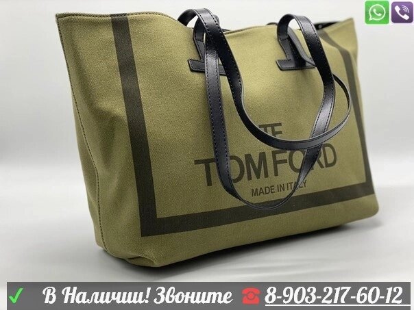 Сумка Tom Ford T Tote Зеленый от компании Интернет Магазин брендовых сумок и обуви - фото 1