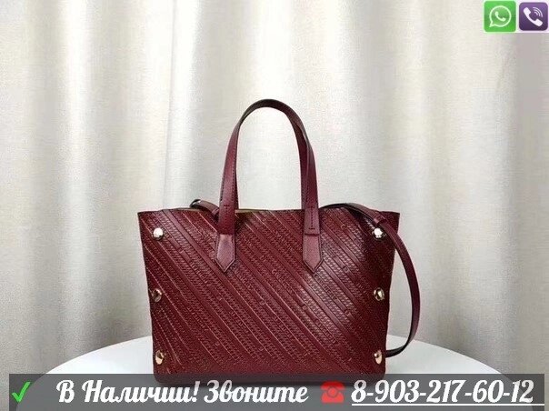 Сумка тоут Bond Givenchy Красный от компании Интернет Магазин брендовых сумок и обуви - фото 1