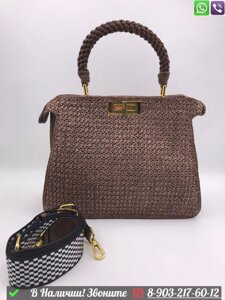 Сумка тоут Fendi Peekaboo Iseeu