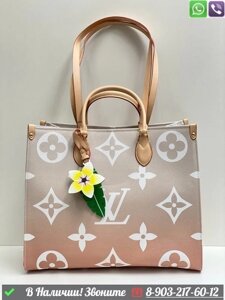 Сумка тоут Louis Vuitton Onthego GM Розовый