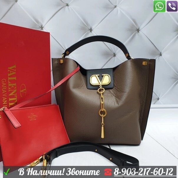 Сумка Valentino Escape Hobo от компании Интернет Магазин брендовых сумок и обуви - фото 1
