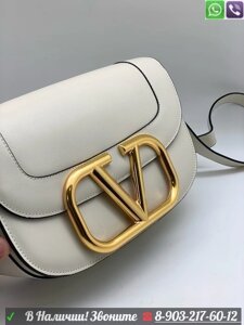 Сумка Valentino Garavani SuperVee Бирюзовый