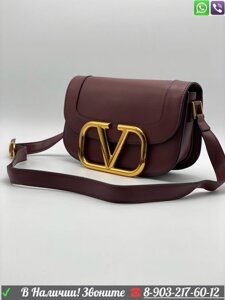 Сумка Valentino Supervee клатч Валентино Белый