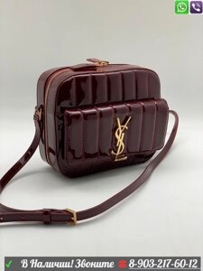 Сумка Yves Saint Laurent клатч лаковый