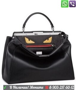 Сумки Фенди Fendi Peekaboo Пикабу с глазами