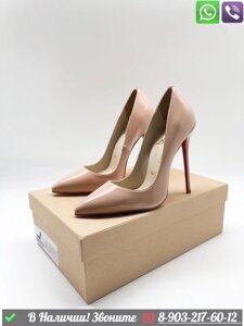 Туфли Christian Louboutin So Kate песочные