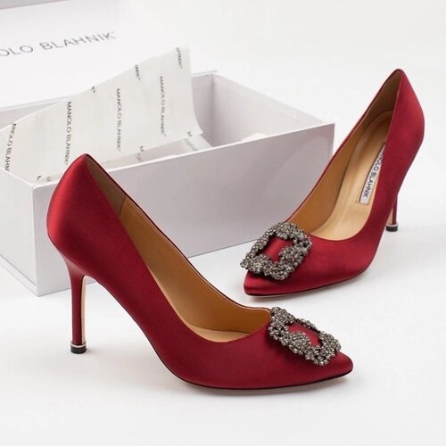 Туфли Manolo Blahnik Hangisi Розовый