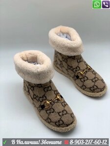 Угги Gucci женские валенки