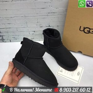 Угги UGG Classic Mini черные