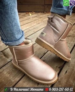 Угги UGG Classic Mini Пудровый