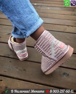 Угги UGG Classic Pearl Серебряный