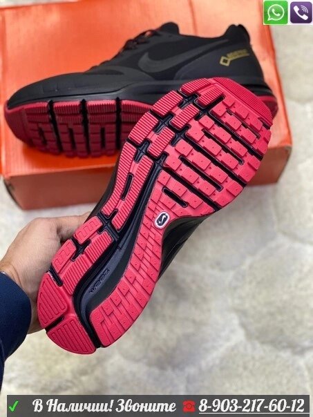 Зимние кроссовки Nike Air Goretex черные от компании Интернет Магазин брендовых сумок и обуви - фото 1