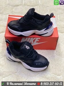 Зимние кроссовки Nike M2K Tekno черные