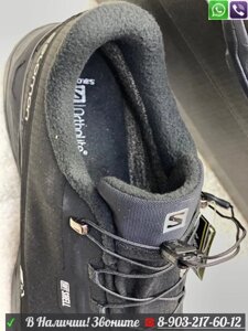 Зимние кроссовки Salomon Gore-tex черные