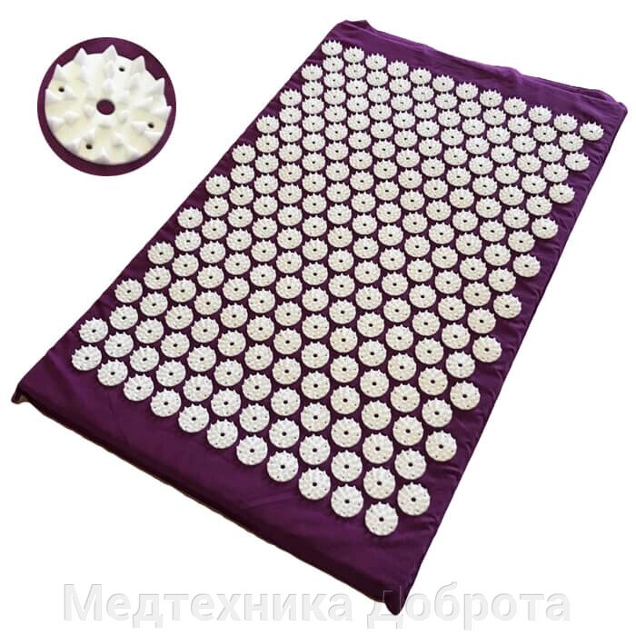 Акупунктурный массажный  коврик Acupressure Mat от компании Медтехника Доброта - фото 1