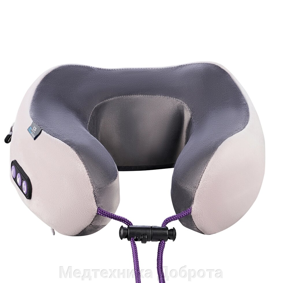 Беспроводная роликовая массажная подушка для шеи CS Medica VibraPulsar CS-cr4 DUALRELAX от компании Медтехника Доброта - фото 1