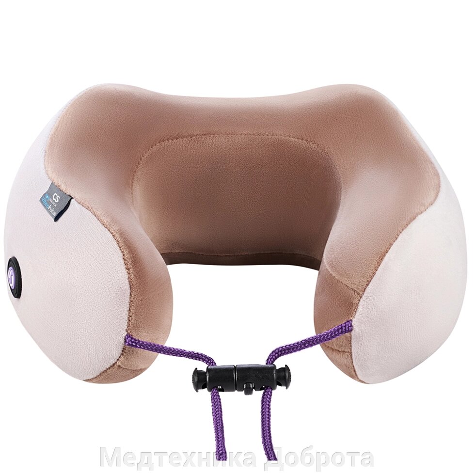 Беспроводная вибрационная массажная подушка для шеи CS Medica VibraPulsar CS-cv4 RELAX от компании Медтехника Доброта - фото 1