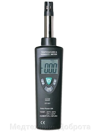 Цифровой Гигро-термометр DT-321 от компании Медтехника Доброта - фото 1