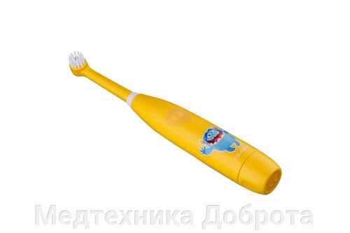 Электрическая зубная щетка CS Medica KIDS CS-462, оранжевая