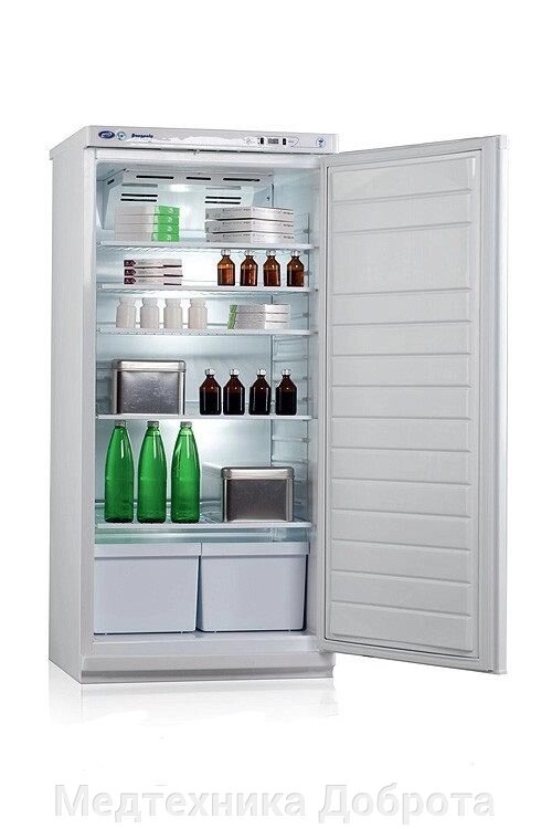 Холодильник фармацевтический ХФ- 250-2 ПОЗИС (дверь металл, 250л.) от компании Медтехника Доброта - фото 1