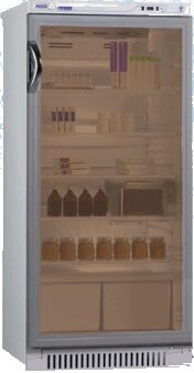 Холодильник ХФ-250 с тонированным стеклом от компании Медтехника Доброта - фото 1