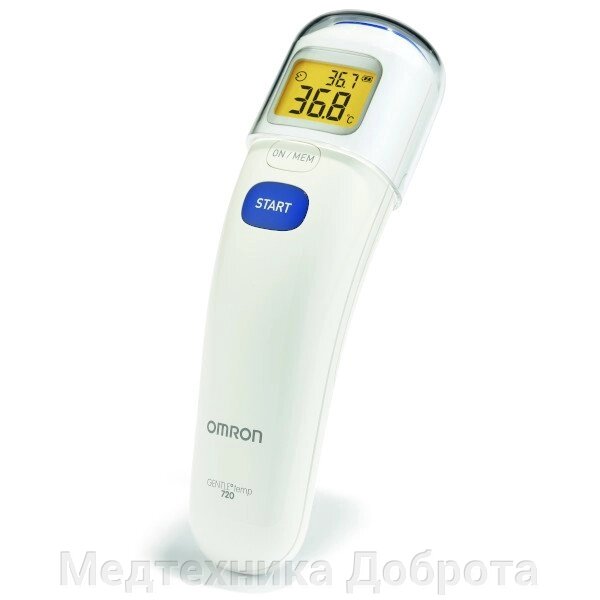 Инфракрасный лобный термометр Omron Gentle Temp 720 от компании Медтехника Доброта - фото 1