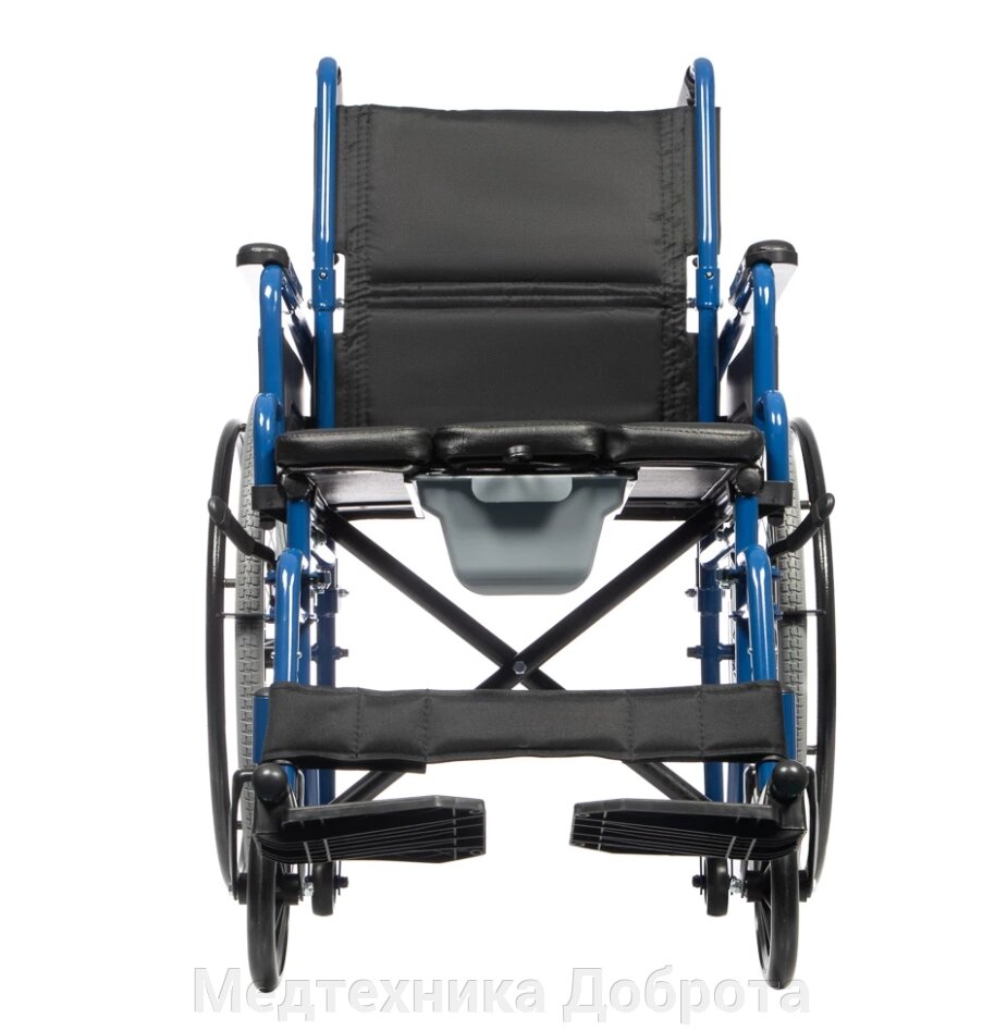 Инвалидная коляска с санитарным оснащением Ortonica TU 55 от компании Медтехника Доброта - фото 1