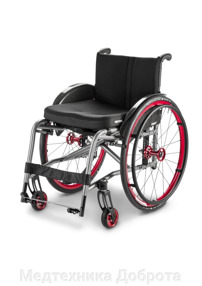Инвалидная кресло-коляска активного типа Smart F от компании Медтехника Доброта - фото 1