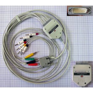 Кабель пациента для ЭКГ универсальный