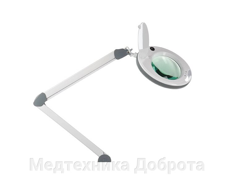 Косметологическая бестеневая светодиодная лампа-лупа на струбцине Атисмед ЛЛ от компании Медтехника Доброта - фото 1
