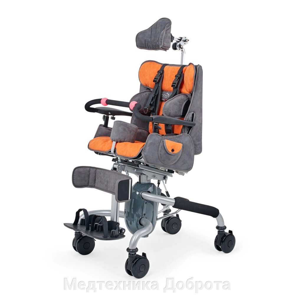 Кресло-коляска для детей с ДЦП Fumagalli Mitico Simple Dentro от компании Медтехника Доброта - фото 1