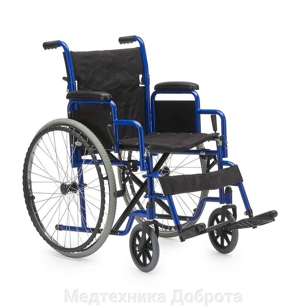 Кресло-коляска для инвалидов Н 035 от компании Медтехника Доброта - фото 1