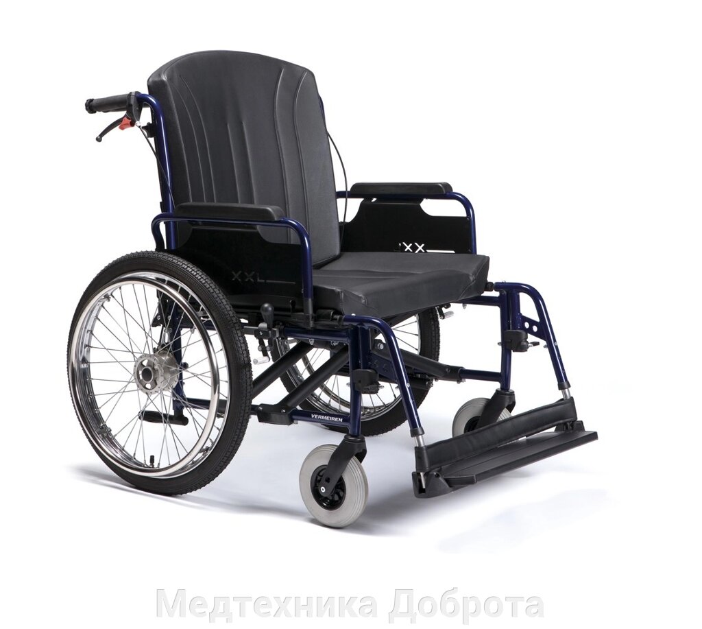 Кресло-коляска инвалидное механическое Vermeiren Eclips XL от компании Медтехника Доброта - фото 1