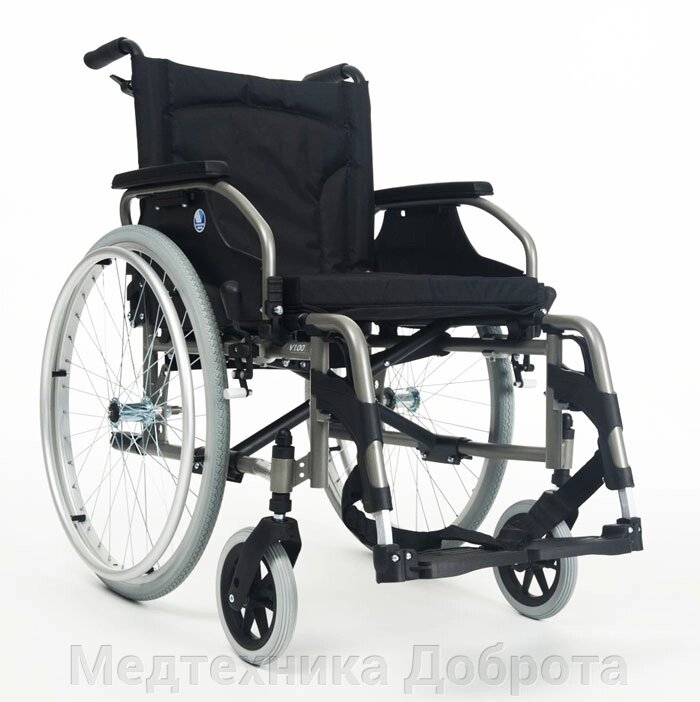 Кресло-коляска инвалидное механическое Vermeiren V100 XL от компании Медтехника Доброта - фото 1