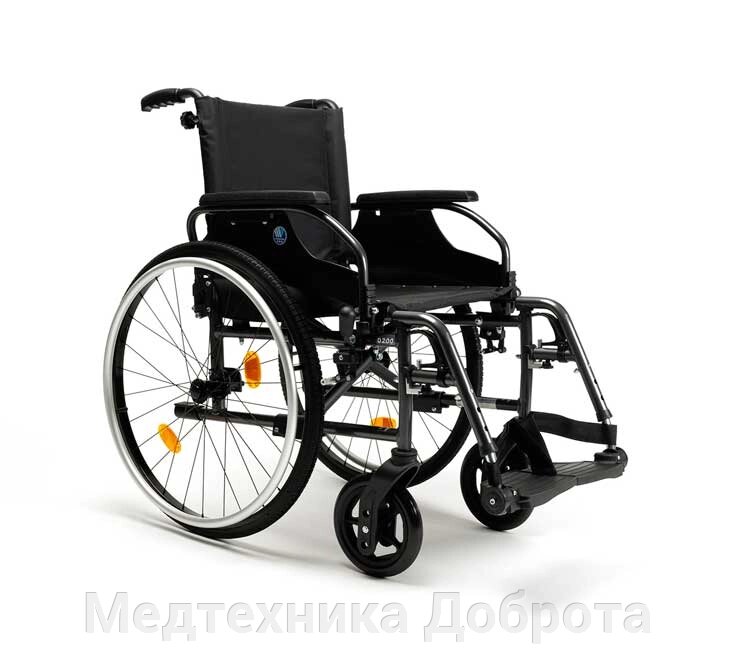 Кресло-коляска инвалидное механическое Vermeiren V200 (компл. D200) от компании Медтехника Доброта - фото 1