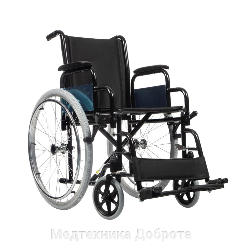 Кресло-коляска Ortonica Base 250 (BASE 130) черная от компании Медтехника Доброта - фото 1