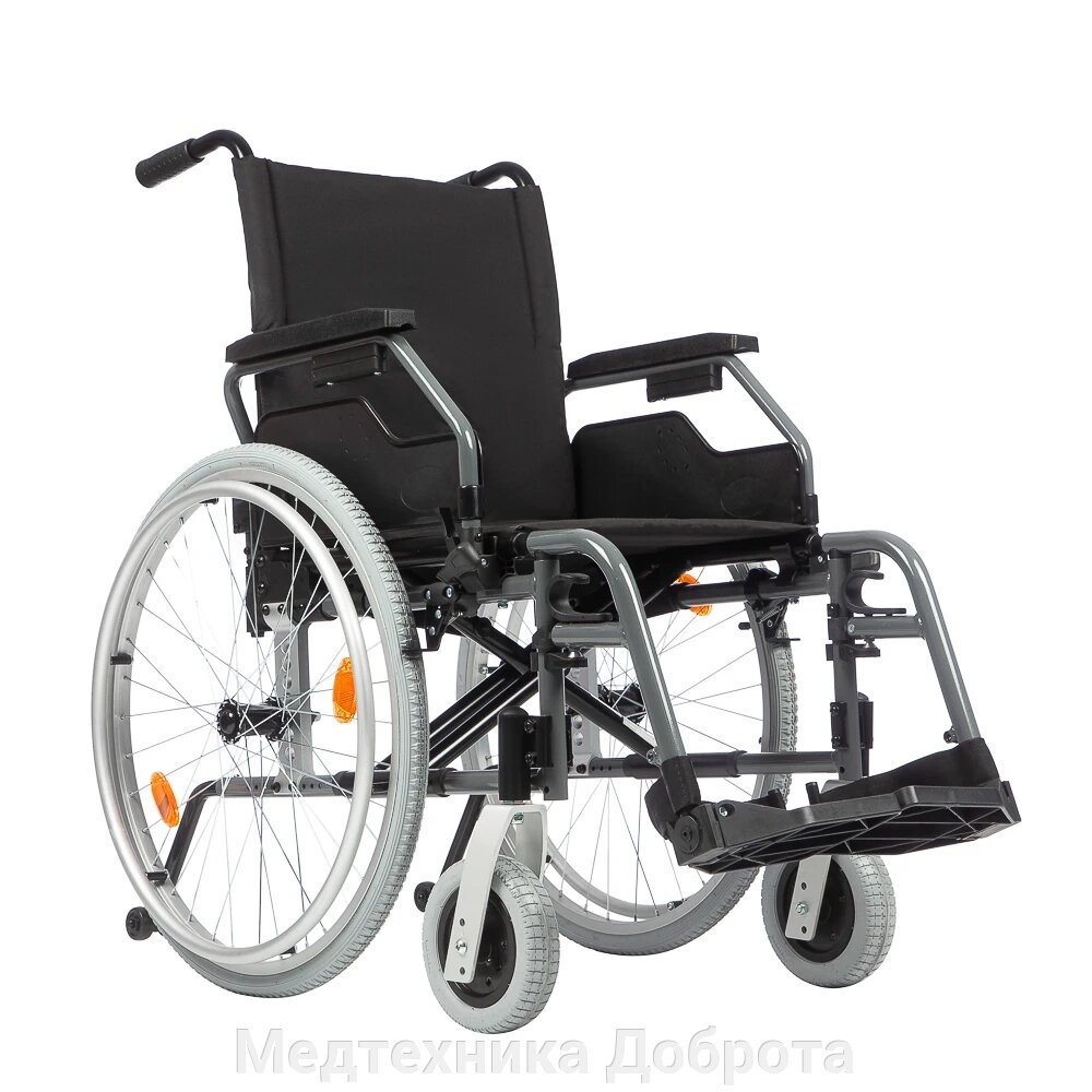 кресло коляска с ручным приводом ortonica