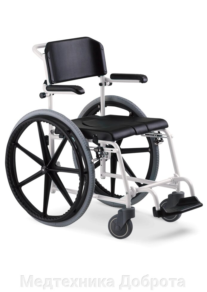 Кресло-коляска с санитарным оснащением McWet от компании Медтехника Доброта - фото 1