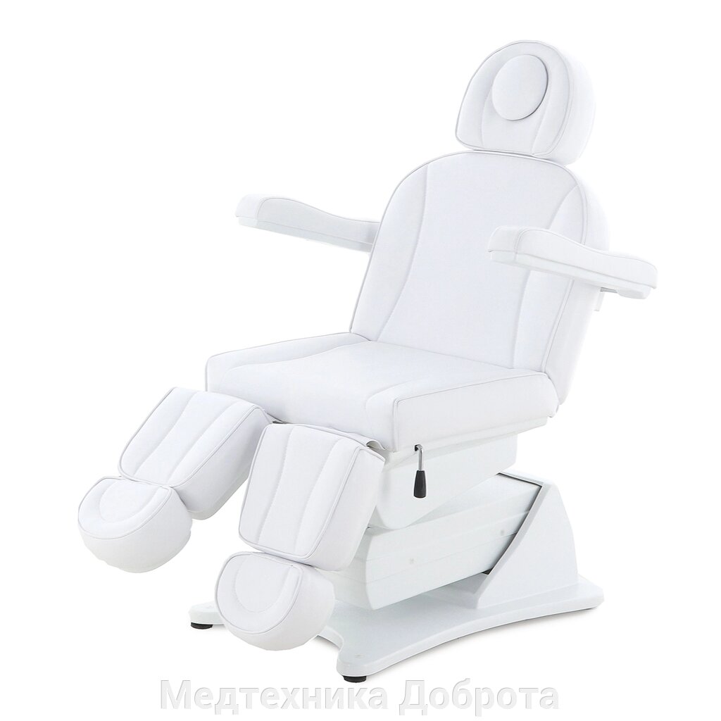 Кресло косметологическое Med-Mos ММКП-3 КО-193Д-02 (4ф, 3 м) с ножной педалью от компании Медтехника Доброта - фото 1