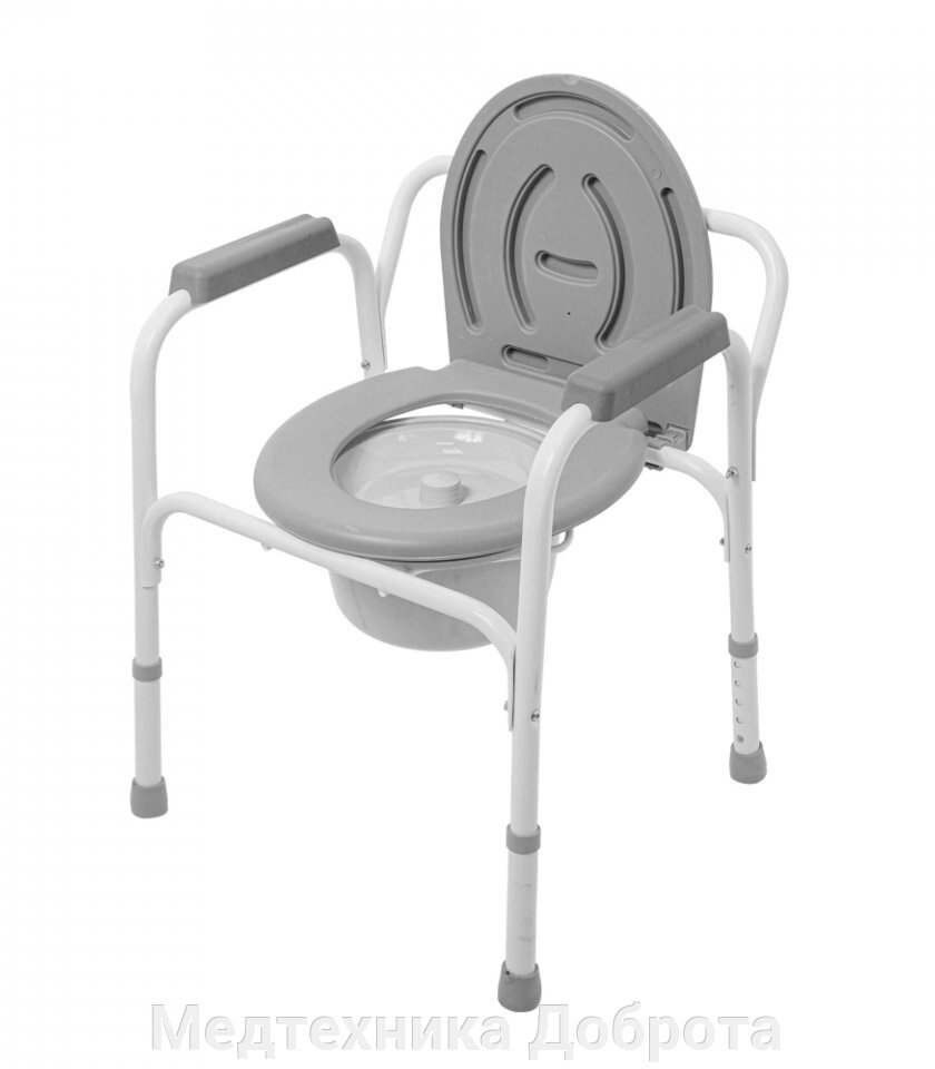 Кресло-туалет WC Econom от компании Медтехника Доброта - фото 1