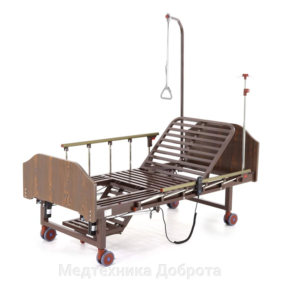 Кровать электрическая Med-Mos YG-2 c функцией «кардиокресло» от компании Медтехника Доброта - фото 1