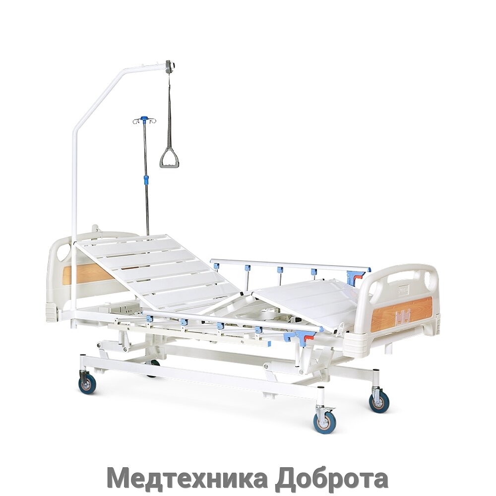 Кровать медицинская электрическая Армед РС201, регулировка по высоте от компании Медтехника Доброта - фото 1