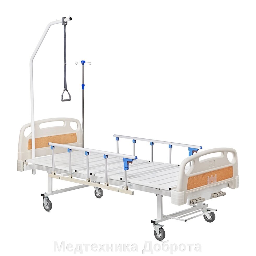 Кровать медицинская функциональная механическая РС105-Б от компании Медтехника Доброта - фото 1