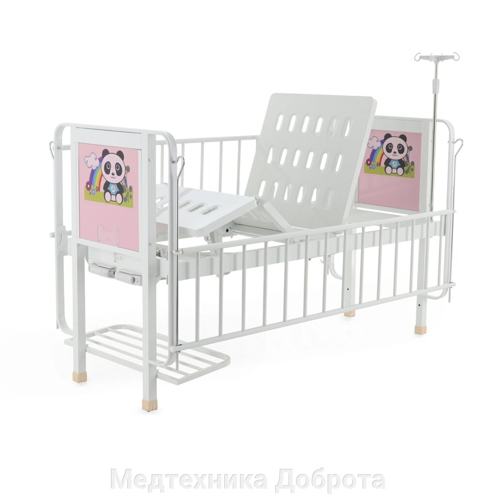 Кровать подростковая механическая Тип 4. Вариант 4.1 (2 функции) от компании Медтехника Доброта - фото 1