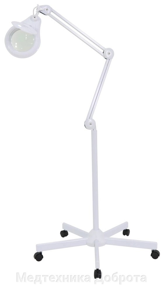 Лампа-лупа на подставке ММ-5-127-Н (LED-D) тип 1 от компании Медтехника Доброта - фото 1